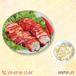 Cơm Xá Xíu Heo Singapore