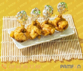 PAMFUN chiêu đãi học sinh giỏi Hà Nội cơm gà Hải Nam Singapore