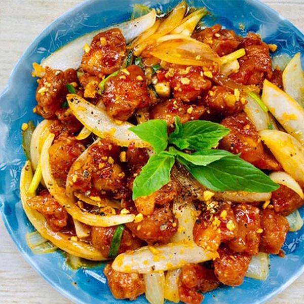 Sụn Gà Chiên Mắm